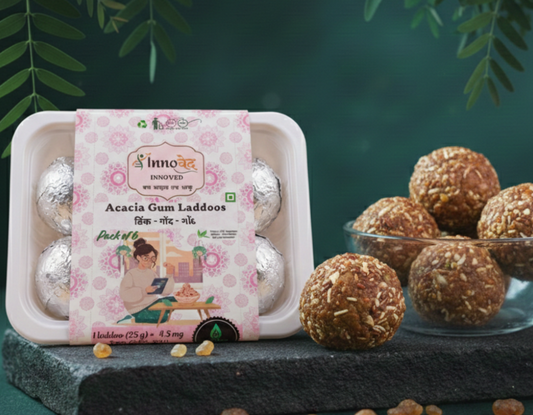 Acacia Gum Laddoo (Dink or Gond) | 6 pcs per pack
