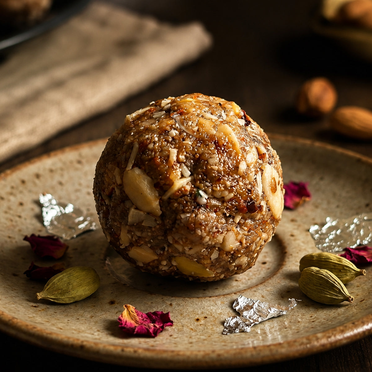 Dry Fruit Makhana Laddoo | Immunity | Zinc