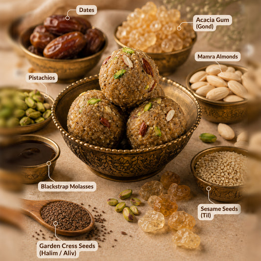 Acacia Gum Laddoo (Dink or Gond) | Blood Health | IRON