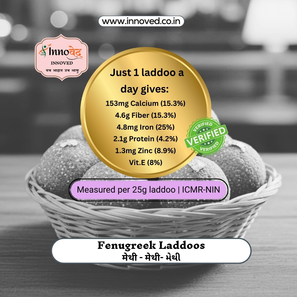Fenugreek Laddoo (Methi) | 6 pcs per pack