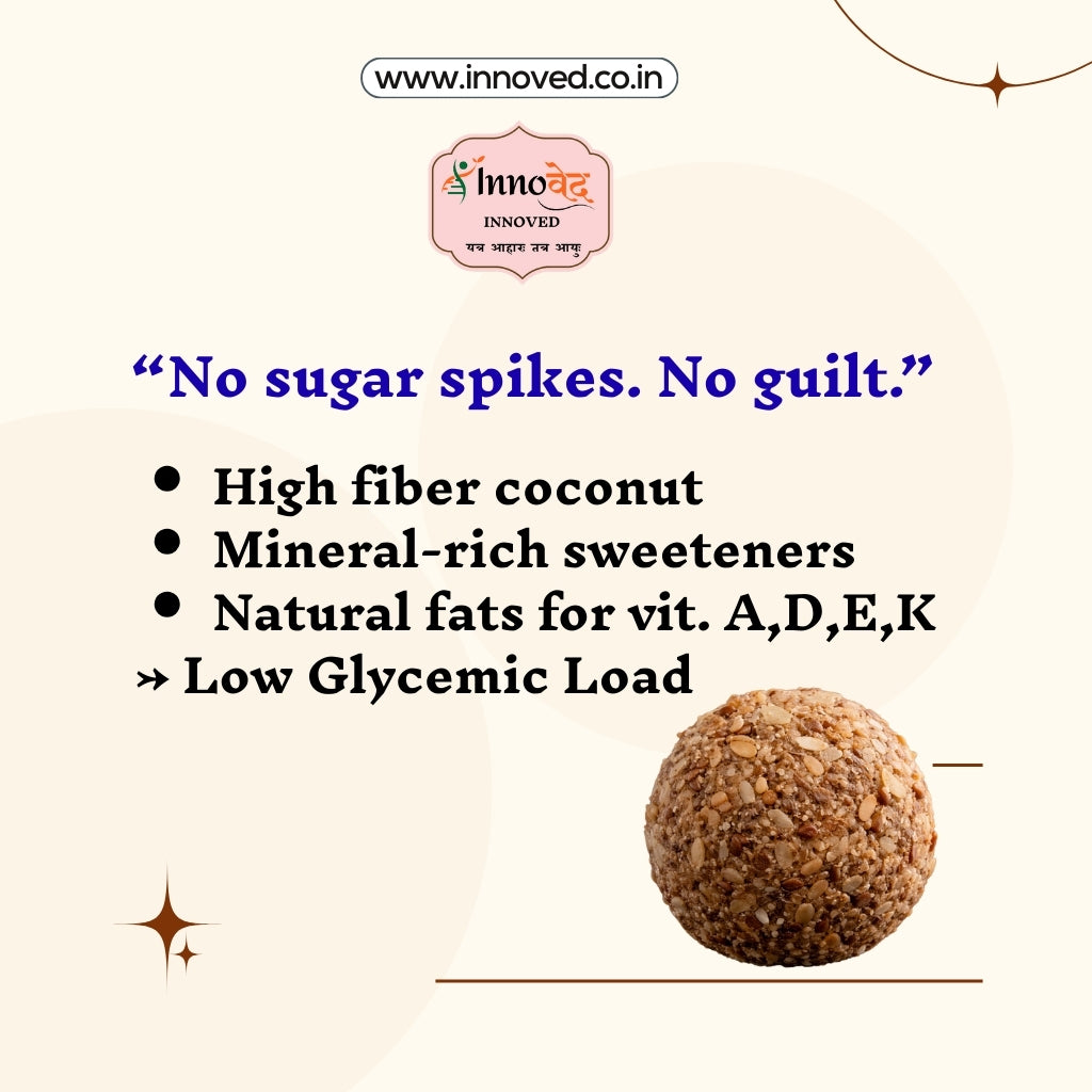 Acacia Gum Laddoo (Dink or Gond) | 6 pcs per pack