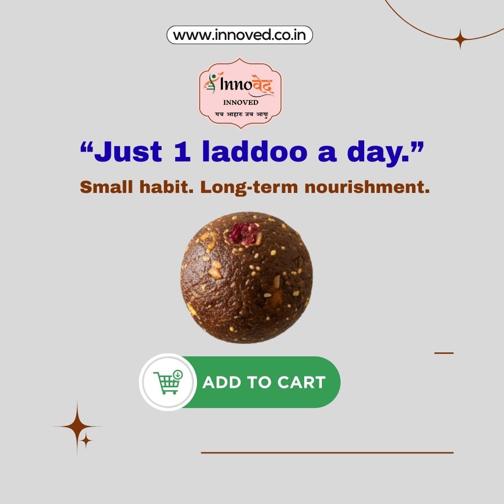 Sprouted Ragi Laddoos | 6 laddoos | 150g pack