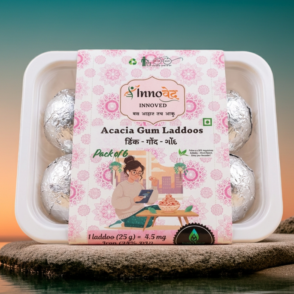 Acacia Gum Laddoo (Dink or Gond) | 6 pcs per pack