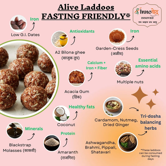 Garden Cress Seeds Laddoo (Alive or Halim) | 6 pcs per pack | CUSTOM MADE AS PER DEMAND