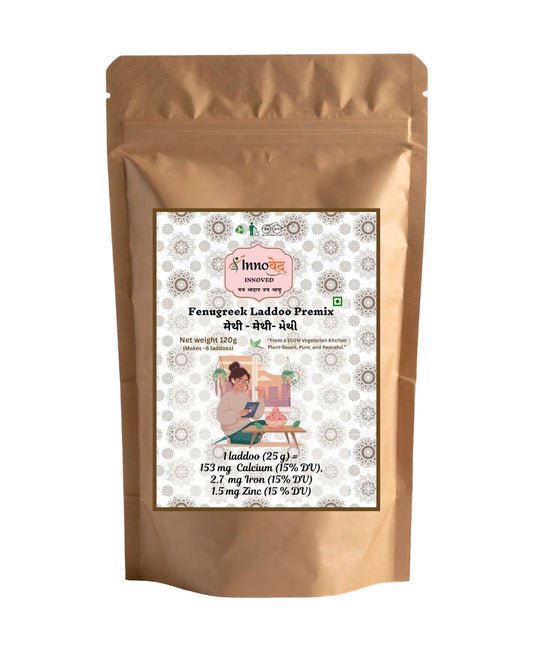 PREMIX | Fenugreek Laddoo premix | 120g | Makes 6 laddoos