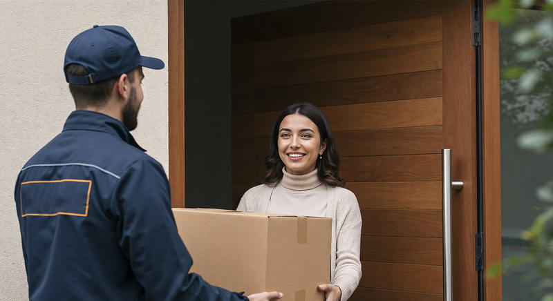 Delivered Straight to Your Doorstep.