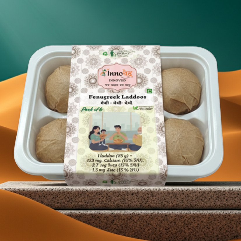 Fenugreek Laddoo (Methi) | 6 pcs per pack