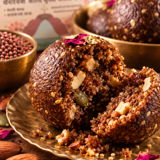Sprouted Ragi Laddoos | Bone Health | Calcium