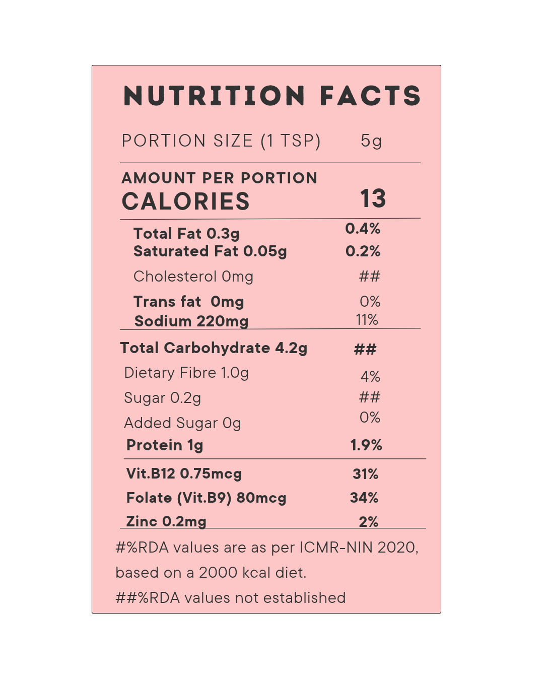 Vitamin B12 Chat Masala | 50g