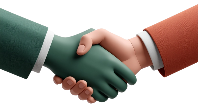 Hands holding a botanical plant